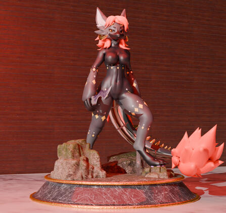 KitShiro Custom Avatar [RETEXTURED KITBASH]